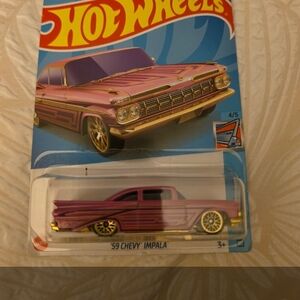 Hot Wheels '59 Chevy Impala - Purple and Gold